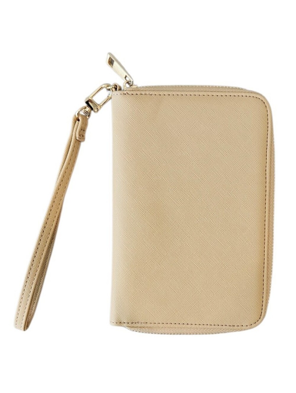 Lost + Wander Passport Wallet Wristlet Beige Tan Travel Organizer NWOT